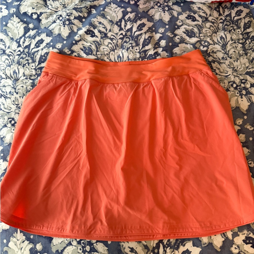 Lands End women’s plus size, quick dry, elastic waist, active board skort